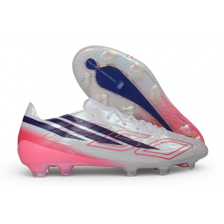adidas F50 Hyperfast Evo FG New Shoes White Black Piink