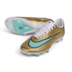 New Nike Zoom Mercurial Superfly XI Elite FG Mtlc Gold Green Glow