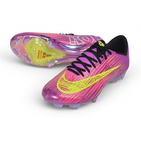 New Nike Zoom Mercurial Superfly XI Elite FG Purple Yellow