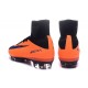 Nike Mercurial Superfly V FG Mens Football Boots Orange Purple