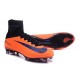 Nike Mercurial Superfly V FG Mens Football Boots Orange Purple