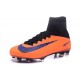 Nike Mercurial Superfly V FG Mens Football Boots Orange Purple