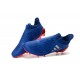 adidas X 16+ Purechaos FG News 2016 Soccer Shoes Blue Red Silver