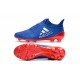 adidas X 16+ Purechaos FG News 2016 Soccer Shoes Blue Red Silver