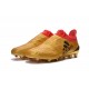 adidas X 16+ Purechaos FG News 2016 Soccer Shoes Gold Red Black