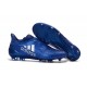 New Mens adidas X 16+ Purechaos FG/AG Cleats Blue Silver