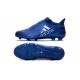 New Mens adidas X 16+ Purechaos FG/AG Cleats Blue Silver