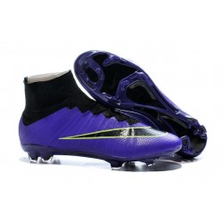 Nike Mercurial Superfly Iv Ronaldo CR7 FG Soccer Shoes Purple Black