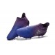 New Mens adidas X 16+ Purechaos FG/AG Cleats Purple Blue Silver