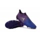 New Mens adidas X 16+ Purechaos FG/AG Cleats Purple Blue Silver