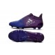 New Mens adidas X 16+ Purechaos FG/AG Cleats Purple Blue Silver