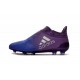 New Mens adidas X 16+ Purechaos FG/AG Cleats Purple Blue Silver