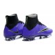Nike Mercurial Superfly Iv Ronaldo CR7 FG Soccer Shoes Purple Black
