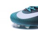 Nike Mercurial Superfly V FG Mens Football Boots Black Blue White