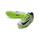 Nike Mercurial Vapor 11 FG Men Football Cleat Platinum Black Green