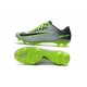 Nike Mercurial Vapor 11 FG Men Football Cleat Platinum Black Green