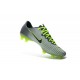 Nike Mercurial Vapor 11 FG Men Football Cleat Platinum Black Green