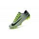 Nike Mercurial Vapor 11 FG Men Football Cleat Platinum Black Green