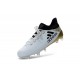 New 2016 adidas X 16.1 FG Firm Ground Soccer Boots White Black Gold