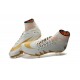 Nike NJR Hypervenom Phantom II Neymar x Jordan Cleats White Gold