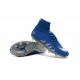 Nike NJR Hypervenom Phantom II Neymar x Jordan Cleats Blue Silver