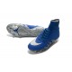 Nike NJR Hypervenom Phantom II Neymar x Jordan Cleats Blue Silver