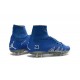 Nike NJR Hypervenom Phantom II Neymar x Jordan Cleats Blue Silver