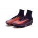 Nike Mercurial Superfly V FG Mens Football Boots Purple Orange