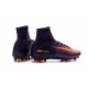 Nike Mercurial Superfly V FG Mens Football Boots Purple Orange