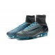 Nike Mercurial Superfly 5 FG New Soccer Cleats Grey Blue Black