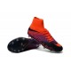 Men Nike Hypervenom Phantom II FG Soccer Boots Crimson Purple Black