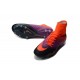 Men Nike Hypervenom Phantom II FG Soccer Boots Crimson Purple Black