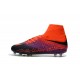 Men Nike Hypervenom Phantom II FG Soccer Boots Crimson Purple Black