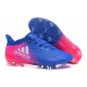 New 2016 adidas X 16.1 FG Firm Ground Soccer Boots Blue Pink White