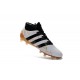 News adidas Ace 16.1 FG Men's Football Shoes White Black Gold