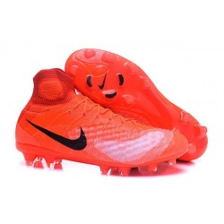 Nike Magista Obra II FG Firm Ground Soccer Boots Orange Black