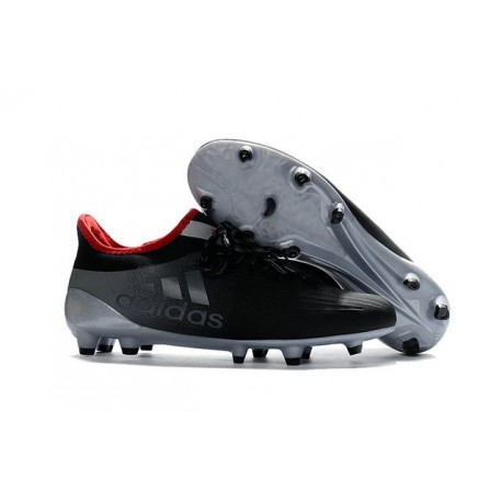 New 2016 adidas X 16.1 FG Firm Ground Soccer Boots Grey Black