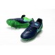 New 2016 Nike Tiempo Legend 6 FG Leather Football Cleats Black Green