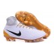Nike Magista Obra II FG Firm Ground Soccer Boots White Gold Black