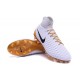Nike Magista Obra II FG Firm Ground Soccer Boots White Gold Black