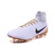 Nike Magista Obra II FG Firm Ground Soccer Boots White Gold Black