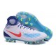 Nike Magista Obra II FG New Tops Football Cleat White Blue Red