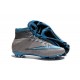 Nike C.Ronaldo Mercurial Superfly 4 FG Soccer Boot Grey Blue