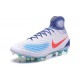 Nike Magista Obra II FG New Tops Football Cleat White Blue Red