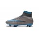 Nike C.Ronaldo Mercurial Superfly 4 FG Soccer Boot Grey Blue