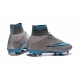 Nike C.Ronaldo Mercurial Superfly 4 FG Soccer Boot Grey Blue