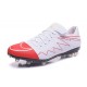 Nike Hypervenom Phinish FG Football Boots Wayne Rooney White Red
