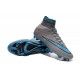 Nike C.Ronaldo Mercurial Superfly 4 FG Soccer Boot Grey Blue