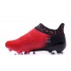 New Mens adidas X 16+ Purechaos FG/AG Cleats Red Black White