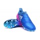 New Mens adidas X 16+ Purechaos FG/AG Cleats Blue Pink White